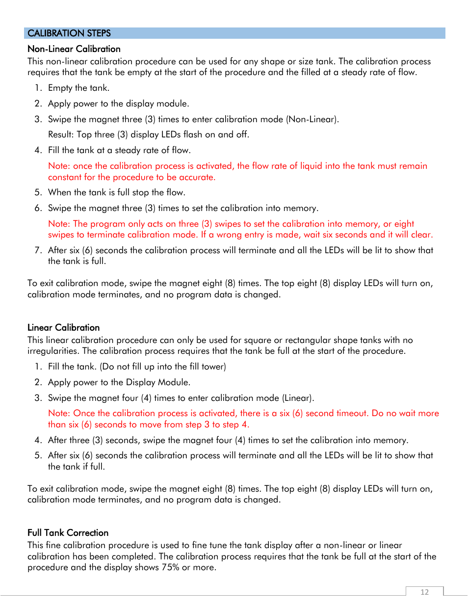 Elkhart Brass UBEC 1AT AUTO TANK Fill System User Manual | Page 12 / 20