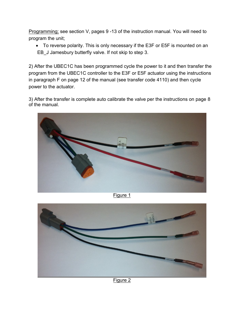 Elkhart Brass UBEC 1C to control an E3F or E5F actuated valve User Manual | Page 2 / 3