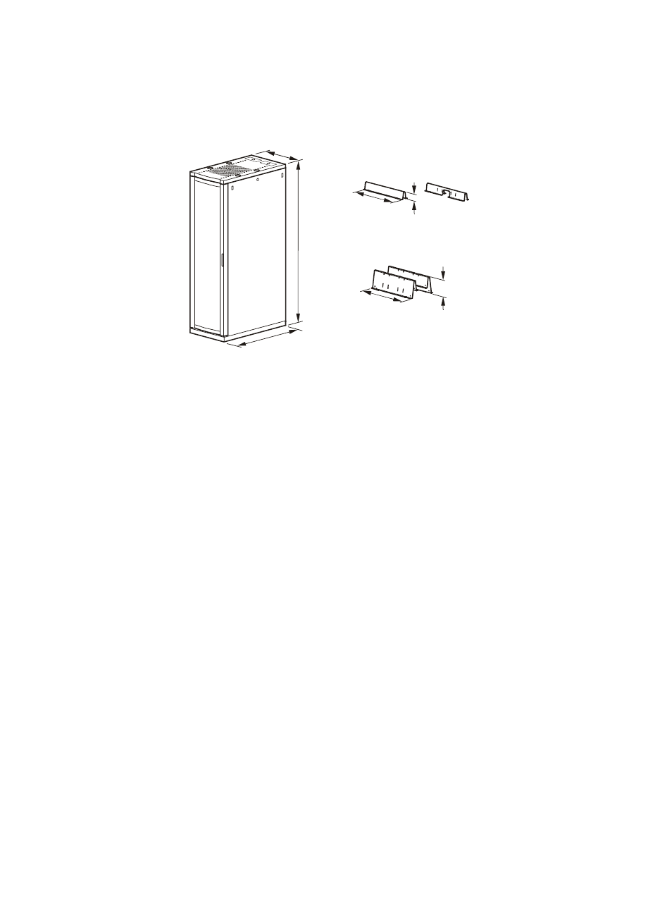 Netshelter vx enclosure | APC InfraStruXure Power Supply User Manual | Page 12 / 46