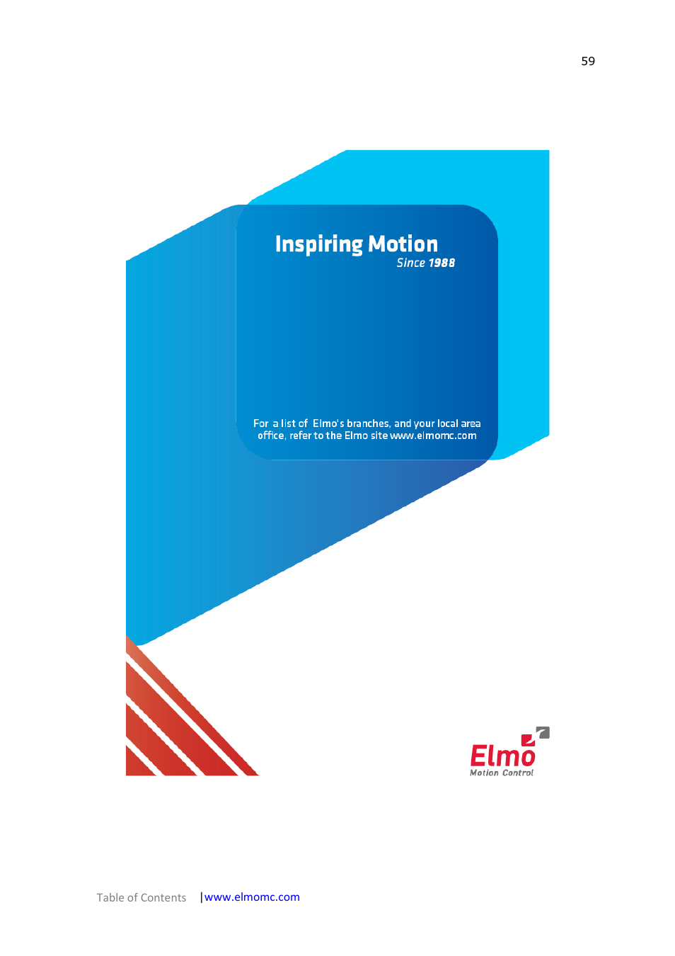 ElmoMC Gold Line Digital Servo Drives-Gold Duo User Manual | Page 59 / 59