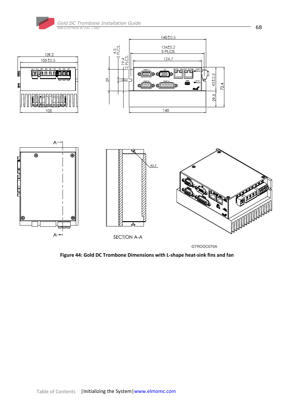 ElmoMC Gold Line Digital Servo Drives-Gold DC Trombone User Manual | Page 68 / 69