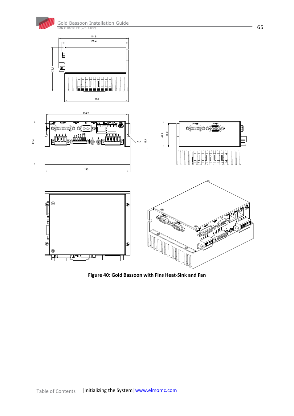 ElmoMC Gold Line Digital Servo Drives-Gold Bassoon User Manual | Page 65 / 66