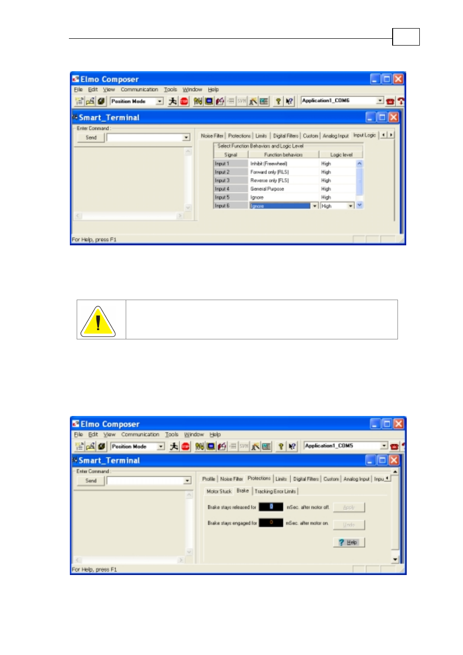 Brakes, 1 brakes | ElmoMC SimplIQ Digital Servo Drives-Bell Getting Started User Manual | Page 22 / 94