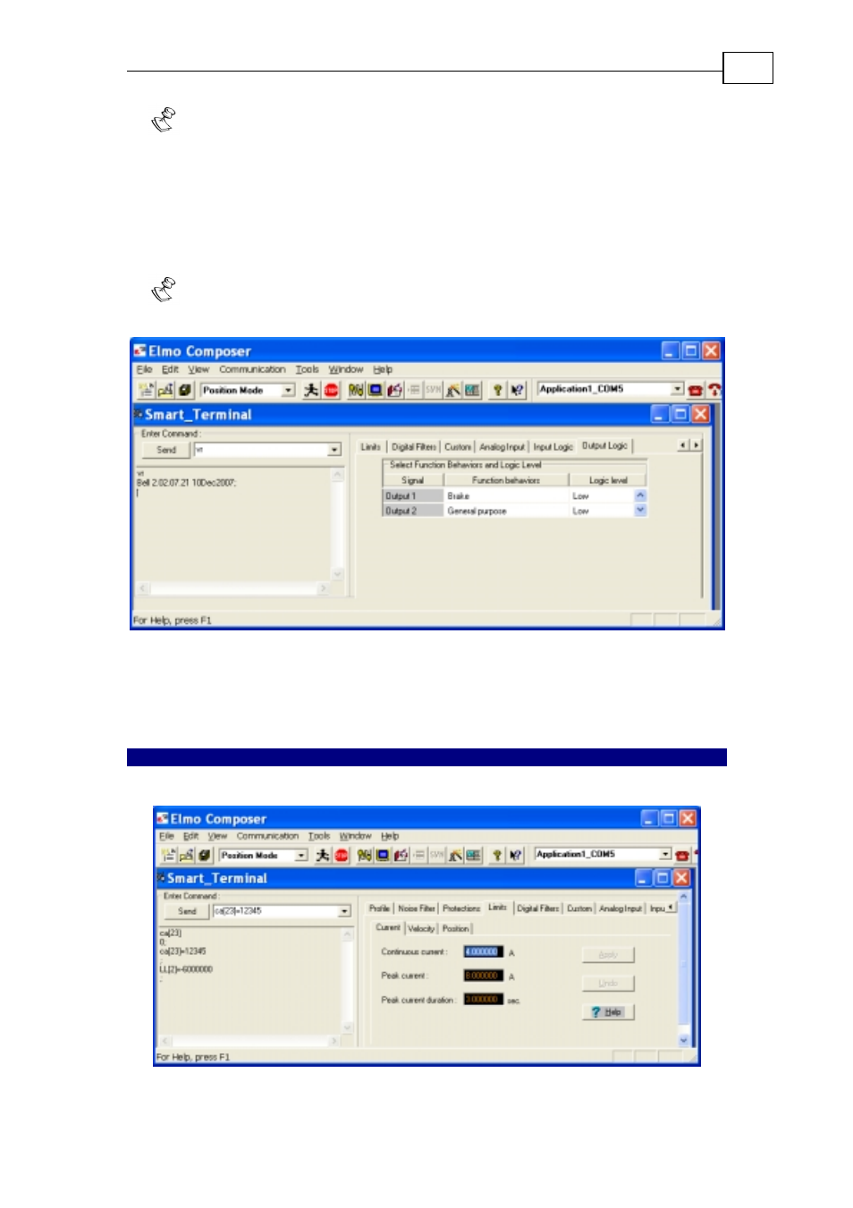 Application limits, 2 application, Limits | 2 application limits | ElmoMC SimplIQ Digital Servo Drives-Bell Getting Started User Manual | Page 23 / 94