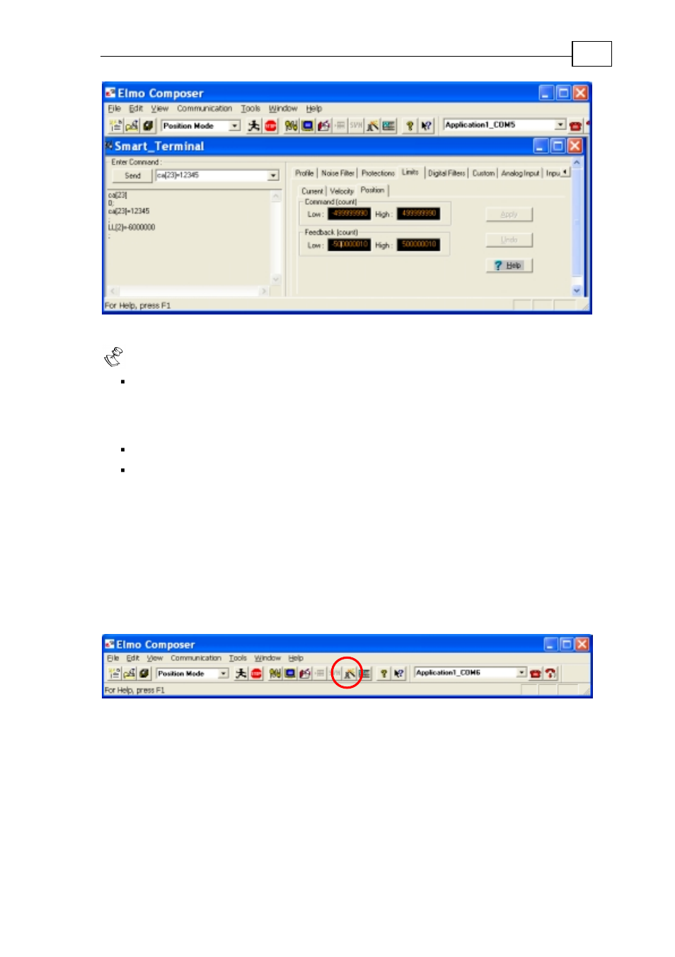 Set up the sensors, 3 set up the sensors | ElmoMC SimplIQ Digital Servo Drives-Bell Getting Started User Manual | Page 25 / 94