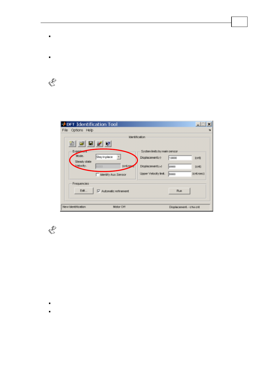 Selecting the identification frequencies, 4 selecting the identification frequencies | ElmoMC SimplIQ Digital Servo Drives-Bell Getting Started User Manual | Page 55 / 94