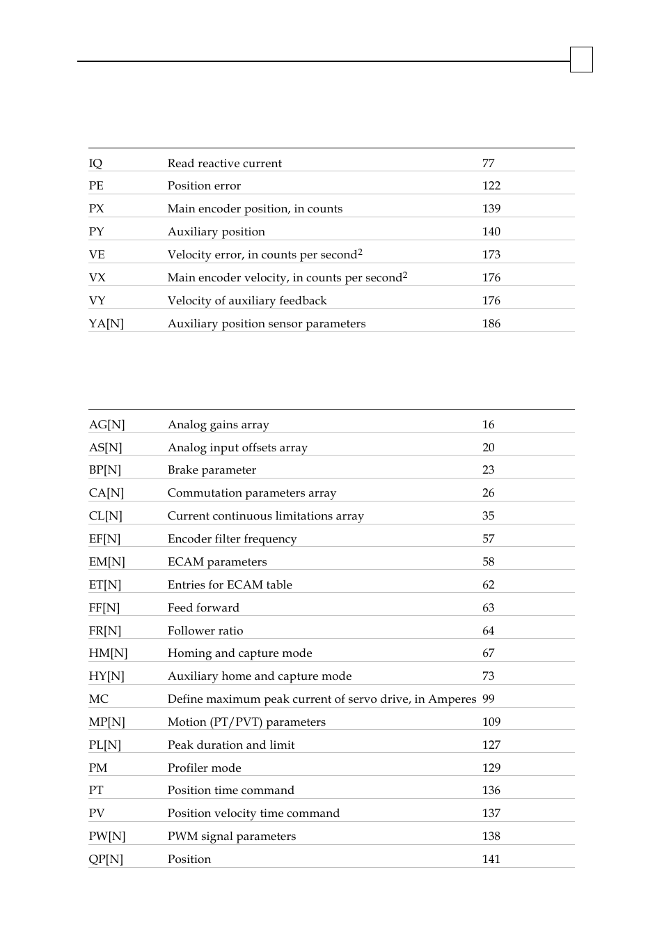 5 configuration commands | ElmoMC SimplIQ Digital Servo Drives-Bell Command Reference User Manual | Page 15 / 315