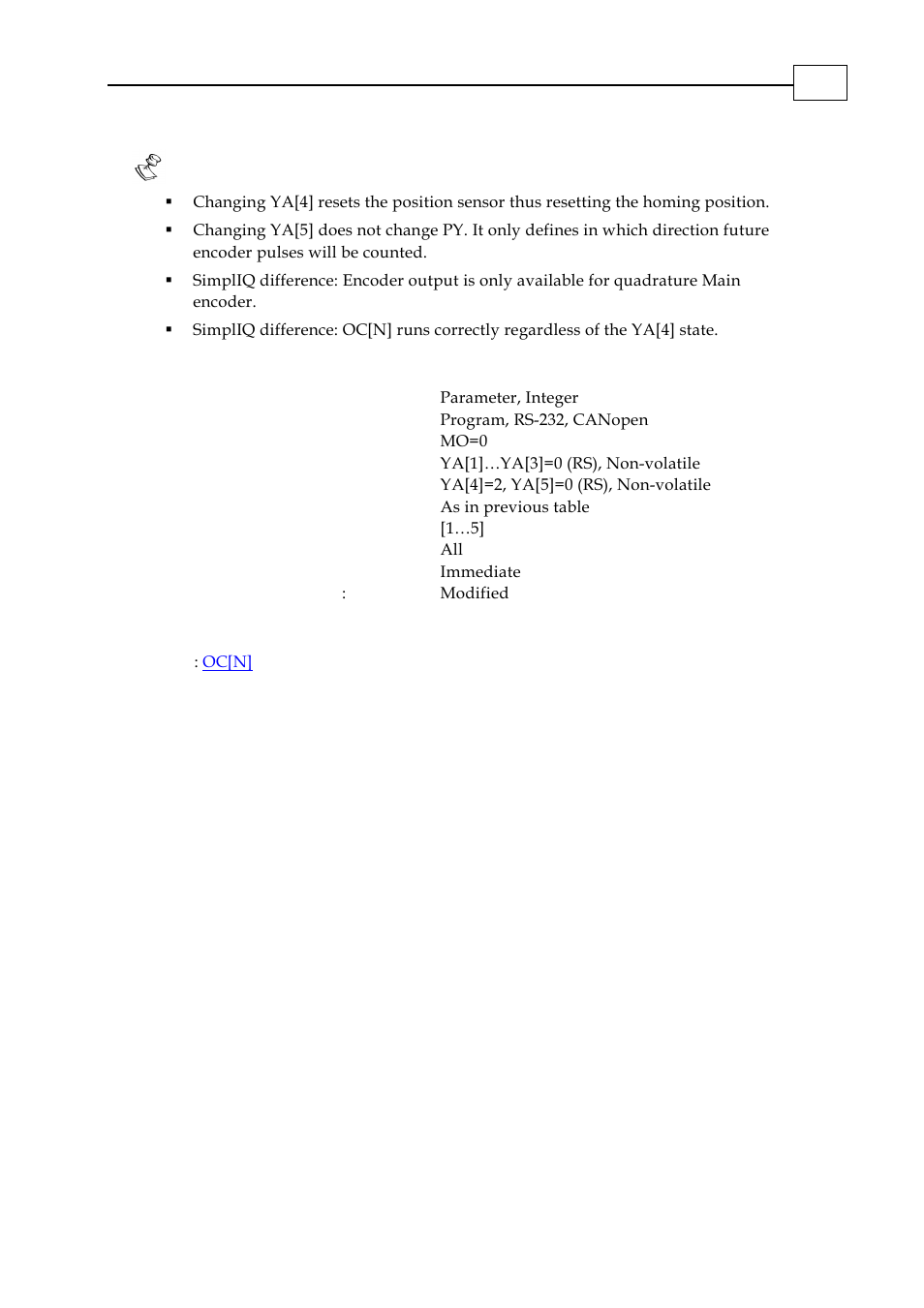 ElmoMC SimplIQ Digital Servo Drives-Bell Command Reference User Manual | Page 195 / 315