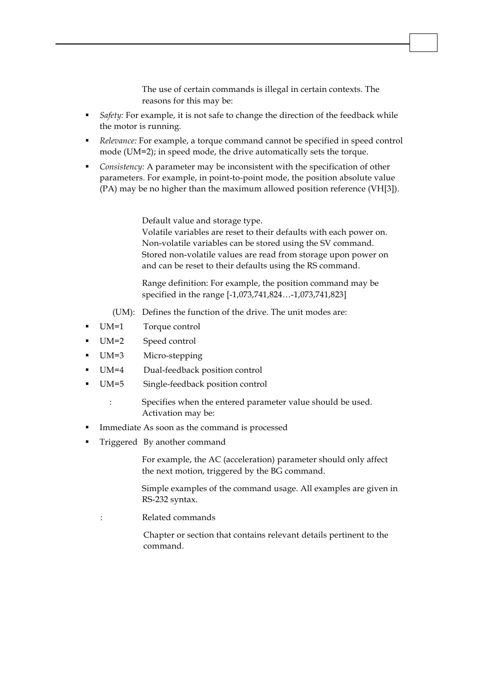 ElmoMC SimplIQ Digital Servo Drives-Bell Command Reference User Manual | Page 20 / 315