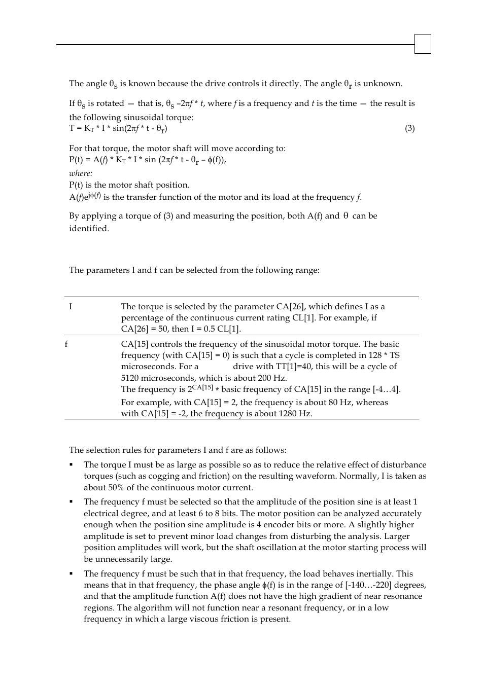 Selecting parameters, 1 selecting parameters, Simpliq | ElmoMC SimplIQ Digital Servo Drives-Bell Command Reference User Manual | Page 228 / 315