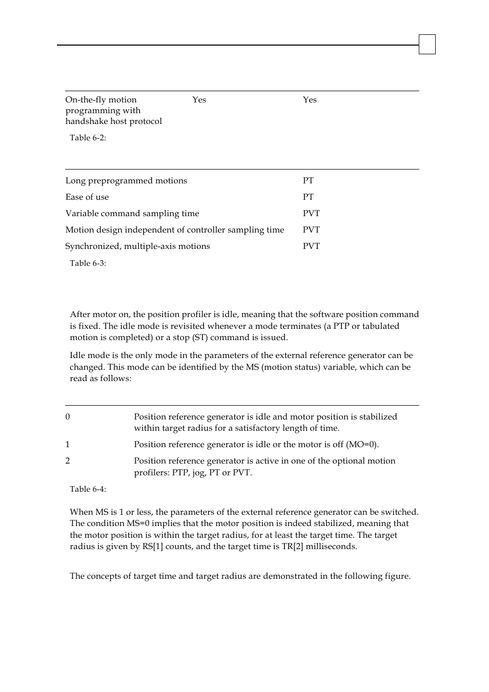 Idle mode and motion status, 3 idle mode and motion status | ElmoMC SimplIQ Digital Servo Drives-Bell Command Reference User Manual | Page 239 / 315
