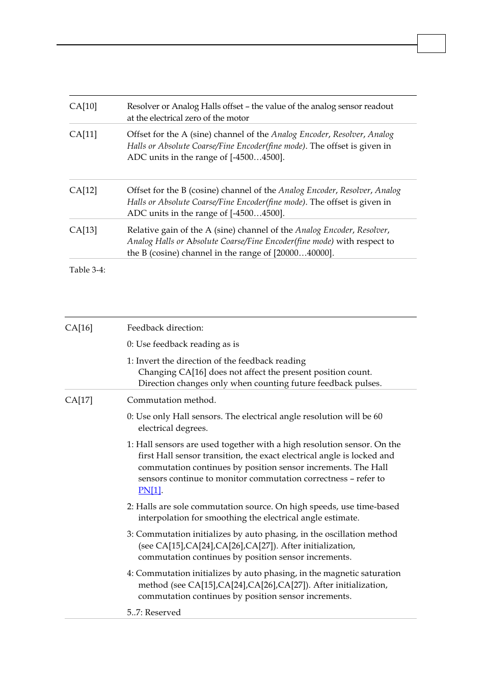 ElmoMC SimplIQ Digital Servo Drives-Bell Command Reference User Manual | Page 35 / 315