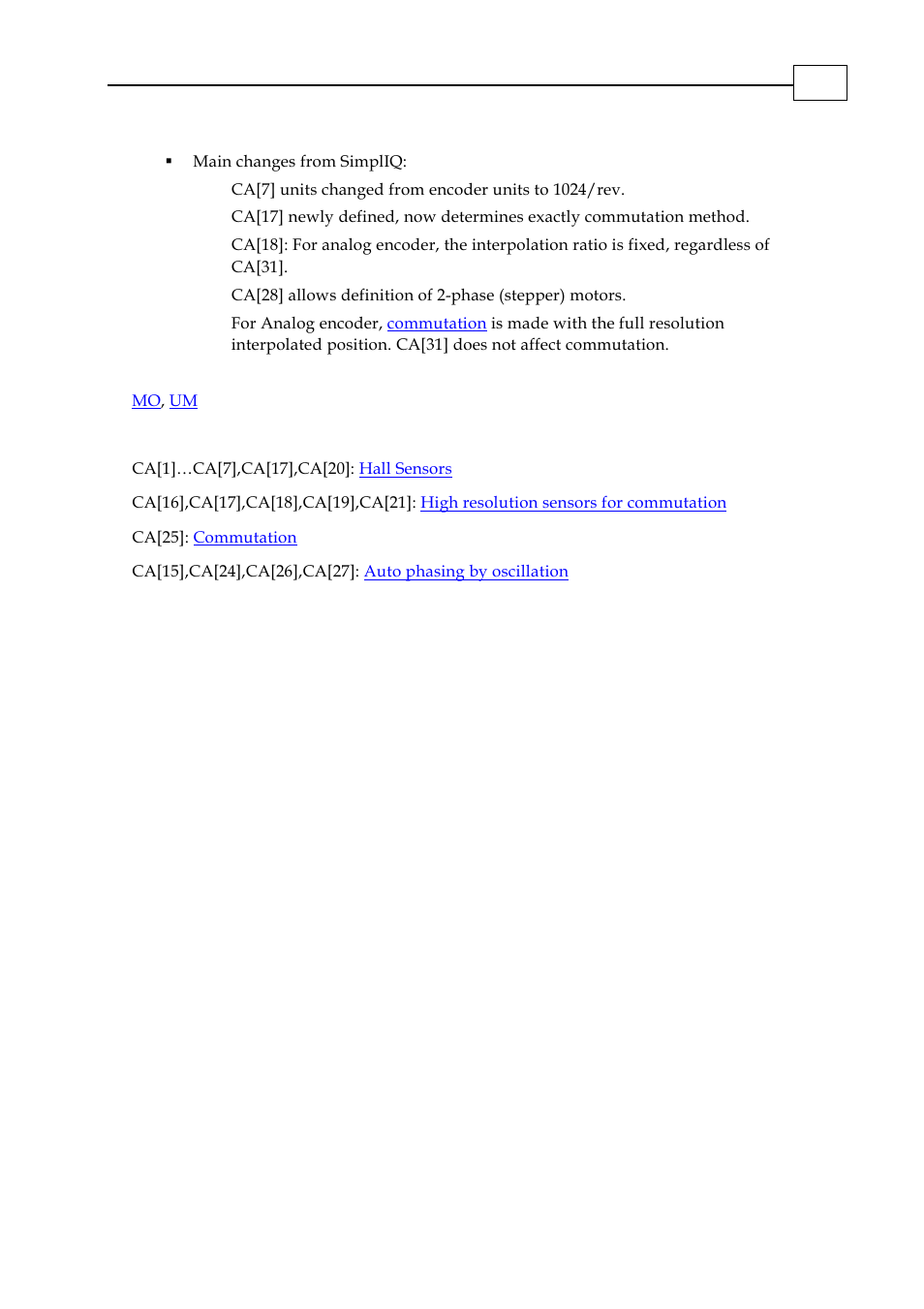 ElmoMC SimplIQ Digital Servo Drives-Bell Command Reference User Manual | Page 39 / 315