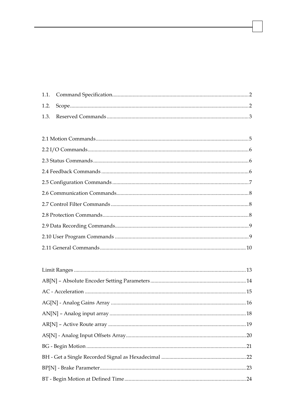 ElmoMC SimplIQ Digital Servo Drives-Bell Command Reference User Manual | Page 4 / 315