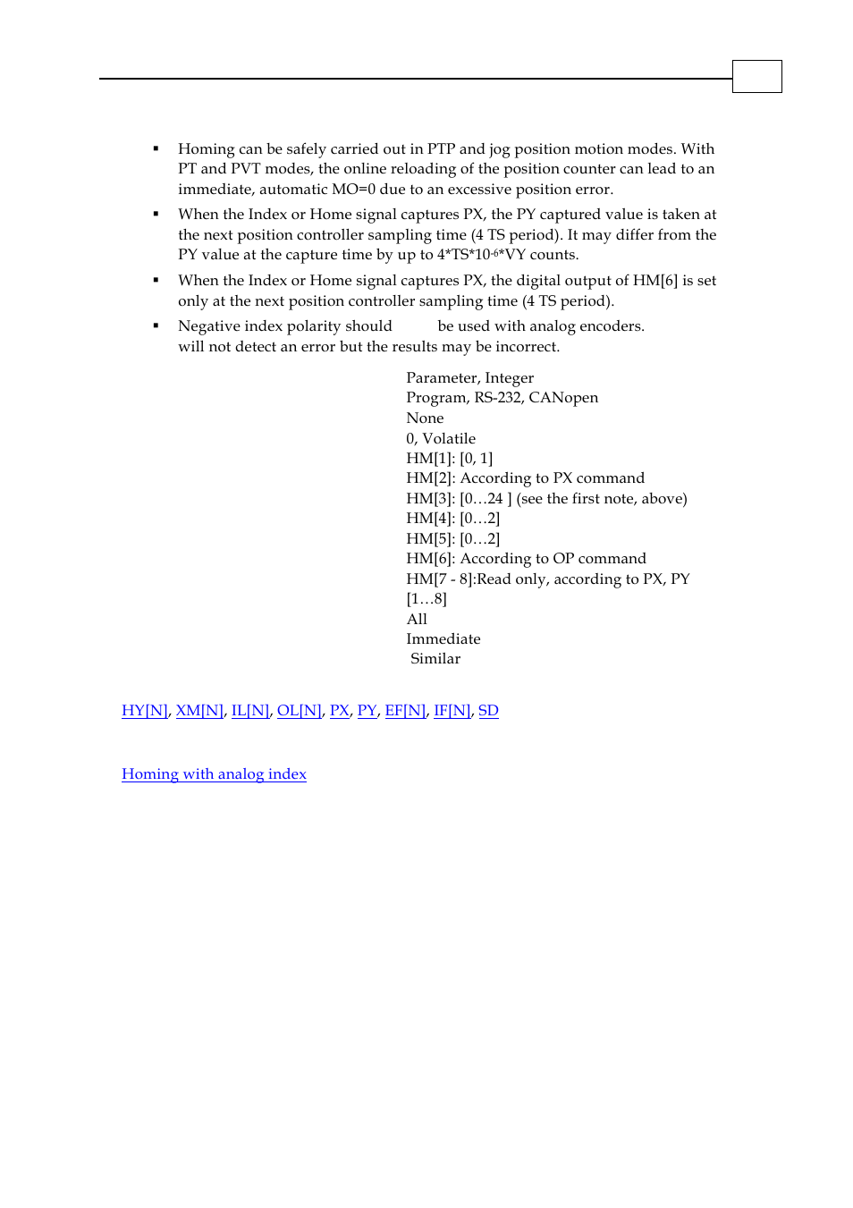 ElmoMC SimplIQ Digital Servo Drives-Bell Command Reference User Manual | Page 77 / 315