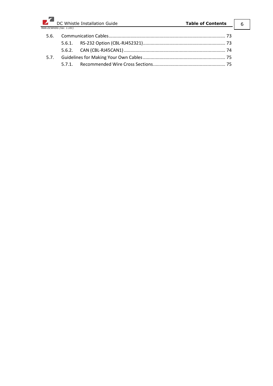 ElmoMC SimplIQ Digital Servo Drives-Whistle DC Installation Guide User Manual | Page 6 / 75