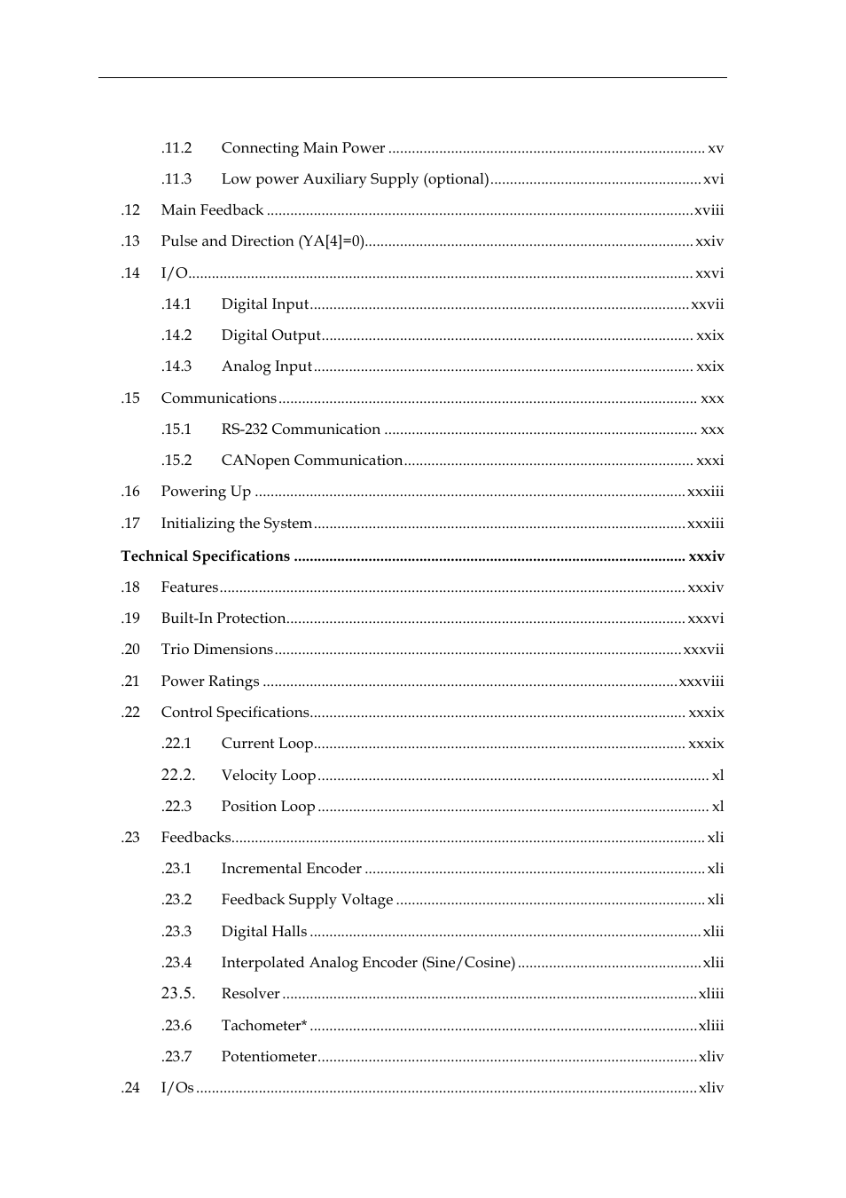 ElmoMC SimplIQ Digital Servo Drives-Whi-Trio Installation Guide User Manual | Page 4 / 62