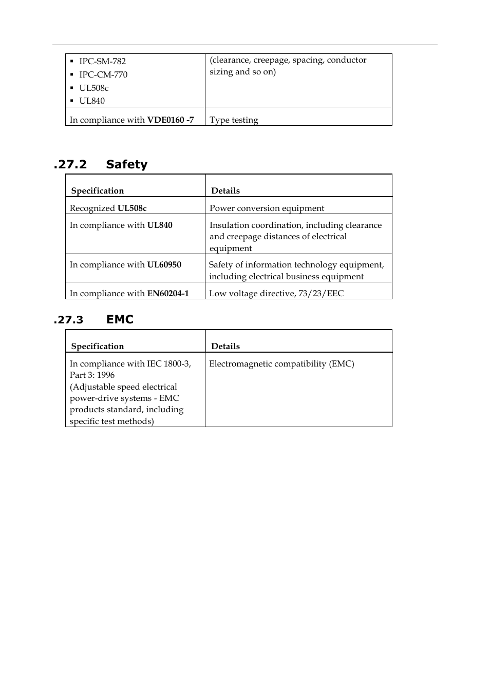 2 safety, 3 emc | ElmoMC SimplIQ Digital Servo Drives-Whi-Trio Installation Guide User Manual | Page 54 / 62