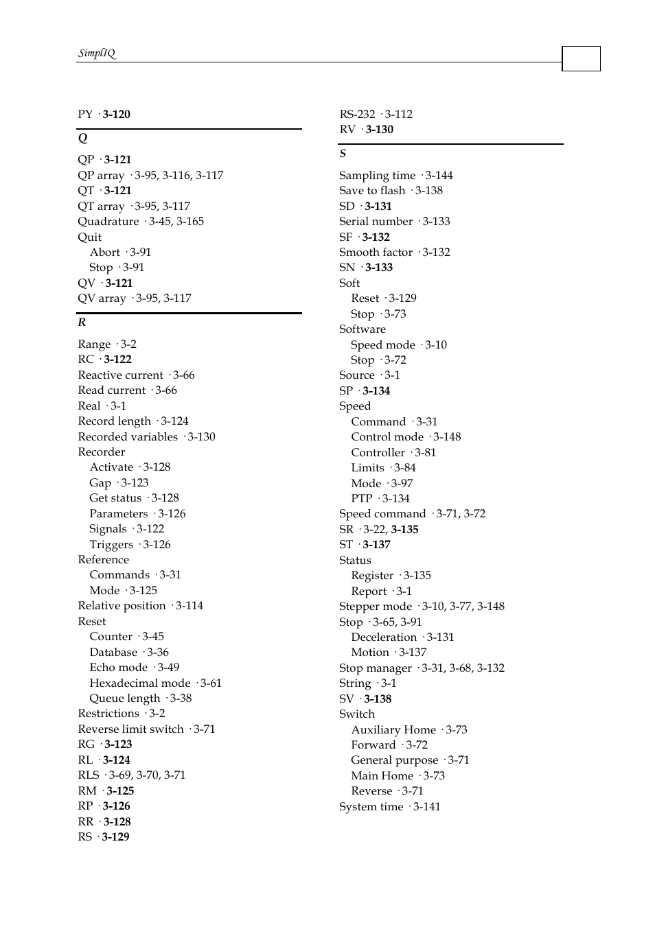 ElmoMC SimplIQ Command Reference User Manual | Page 187 / 188
