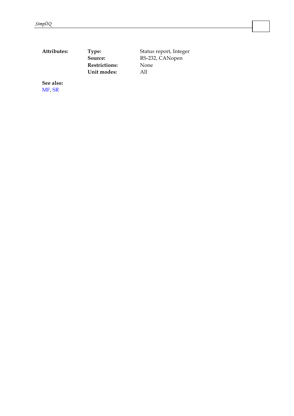 ElmoMC SimplIQ Command Reference User Manual | Page 57 / 188