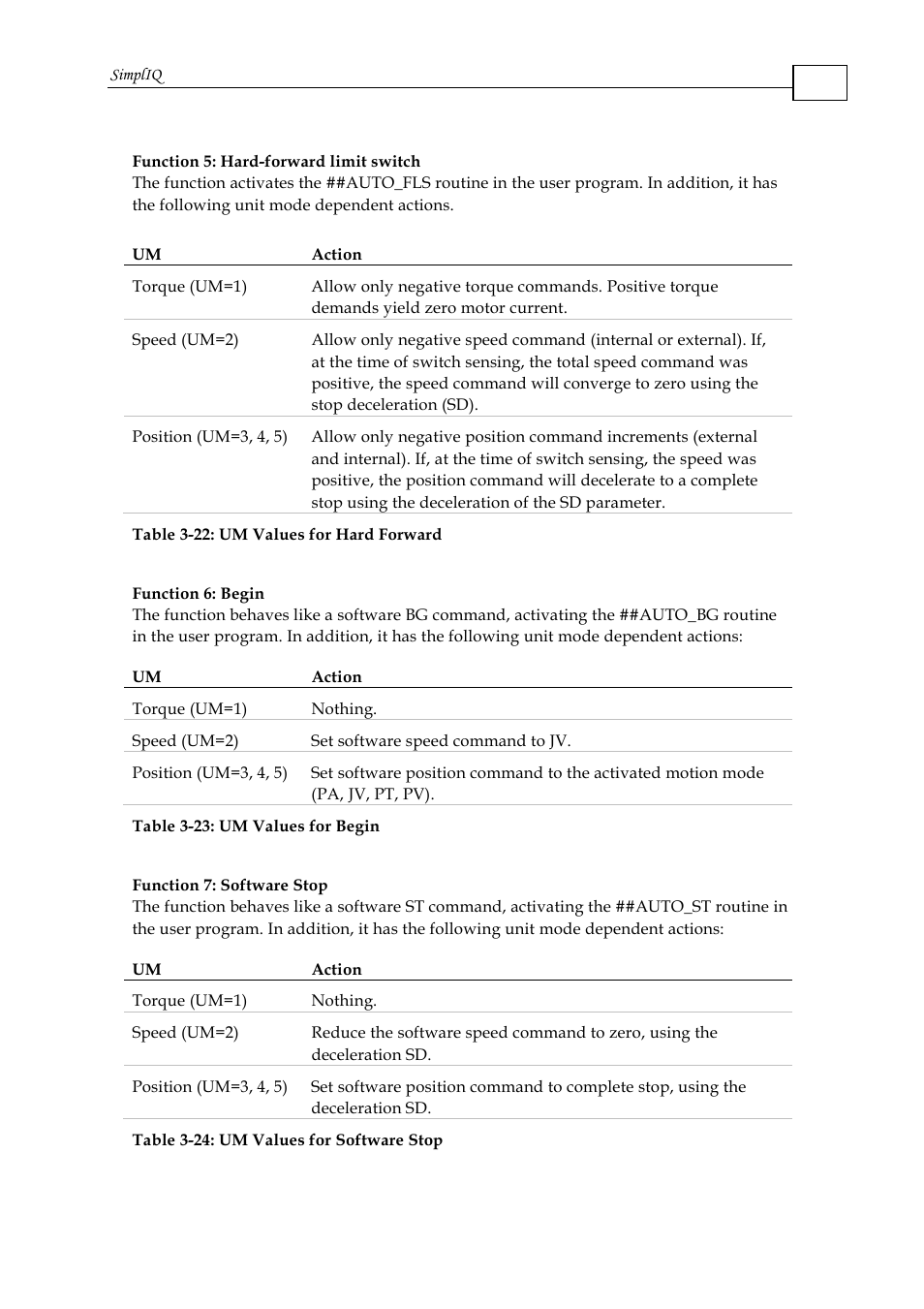 ElmoMC SimplIQ Command Reference User Manual | Page 85 / 188