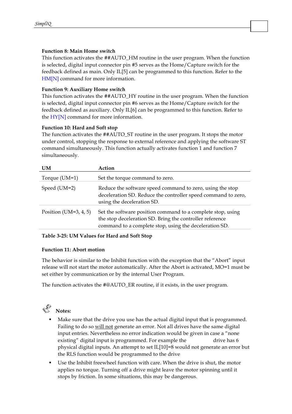 ElmoMC SimplIQ Command Reference User Manual | Page 86 / 188