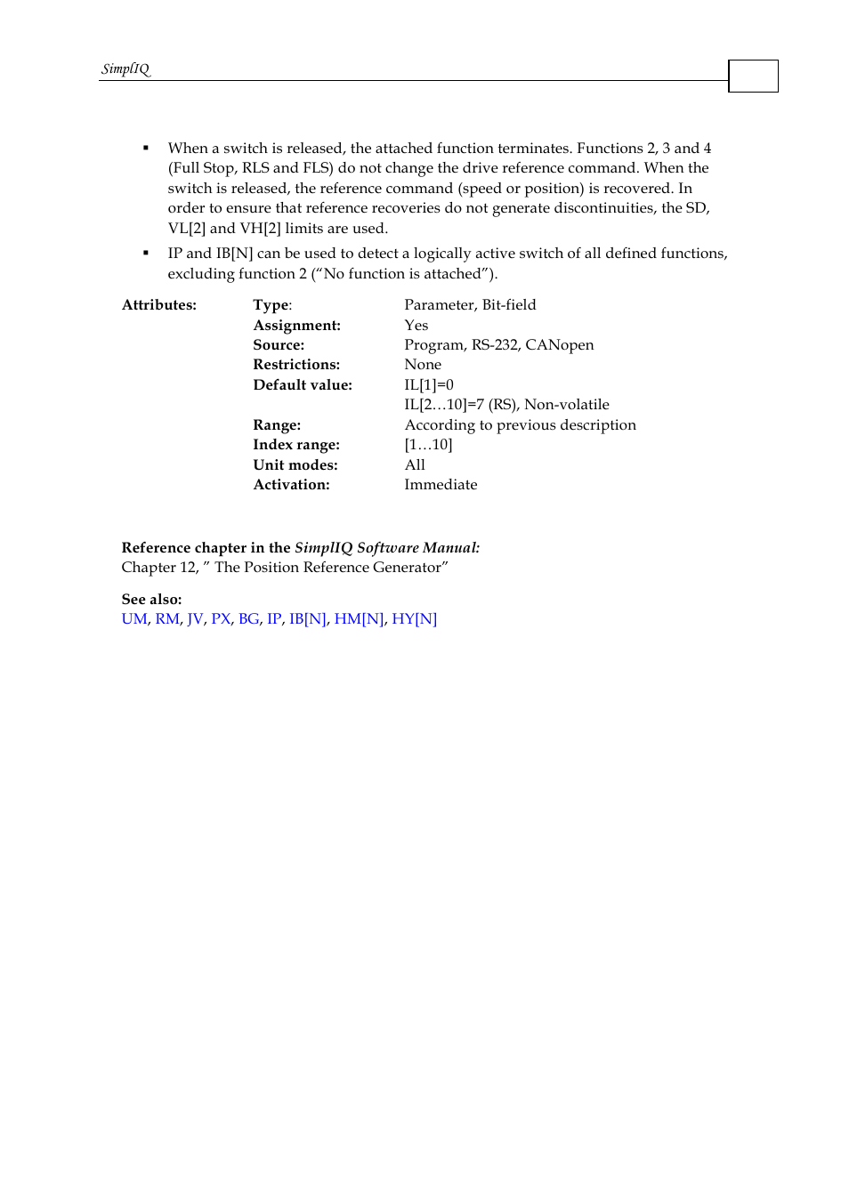 ElmoMC SimplIQ Command Reference User Manual | Page 87 / 188