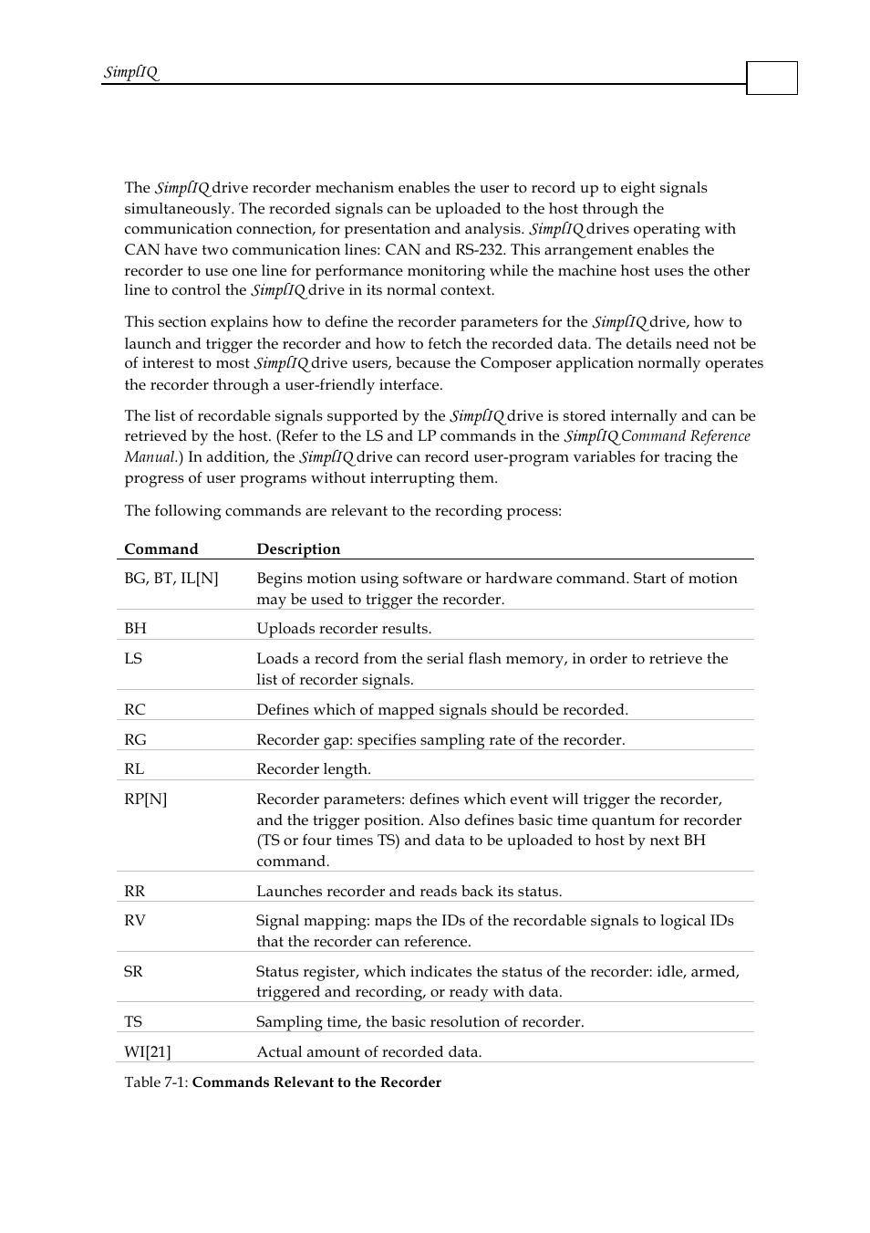 4 the recorder, 4 the recorder -5 | ElmoMC SimplIQ Software Manual User Manual | Page 101 / 226