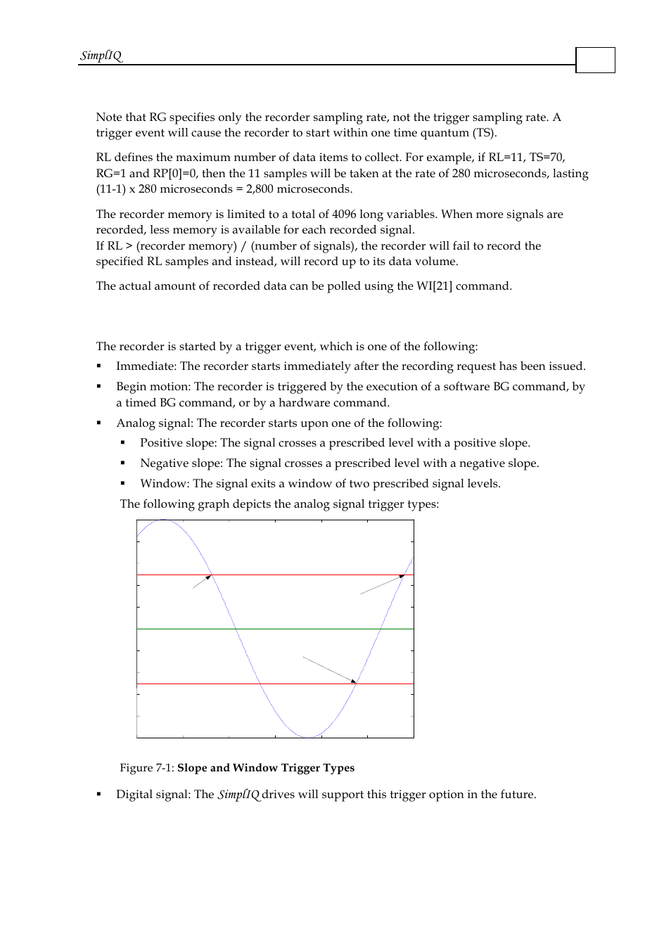 5 trigger events and timing, Trigger events and timing -9, Simpliq | ElmoMC SimplIQ Software Manual User Manual | Page 105 / 226
