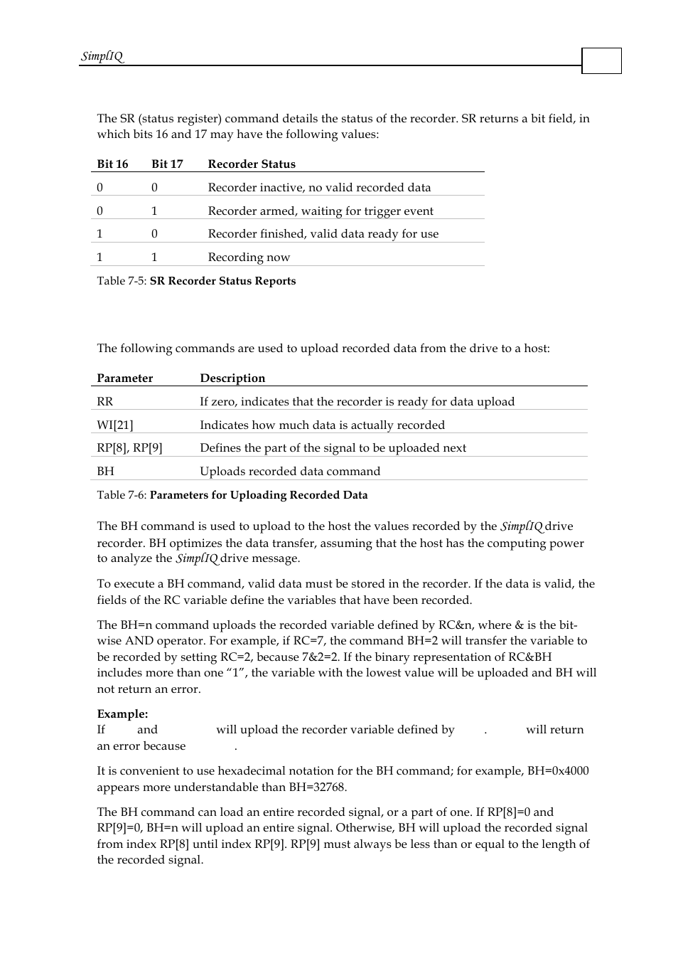 7 uploading recorded data, Uploading recorded data -12 | ElmoMC SimplIQ Software Manual User Manual | Page 108 / 226