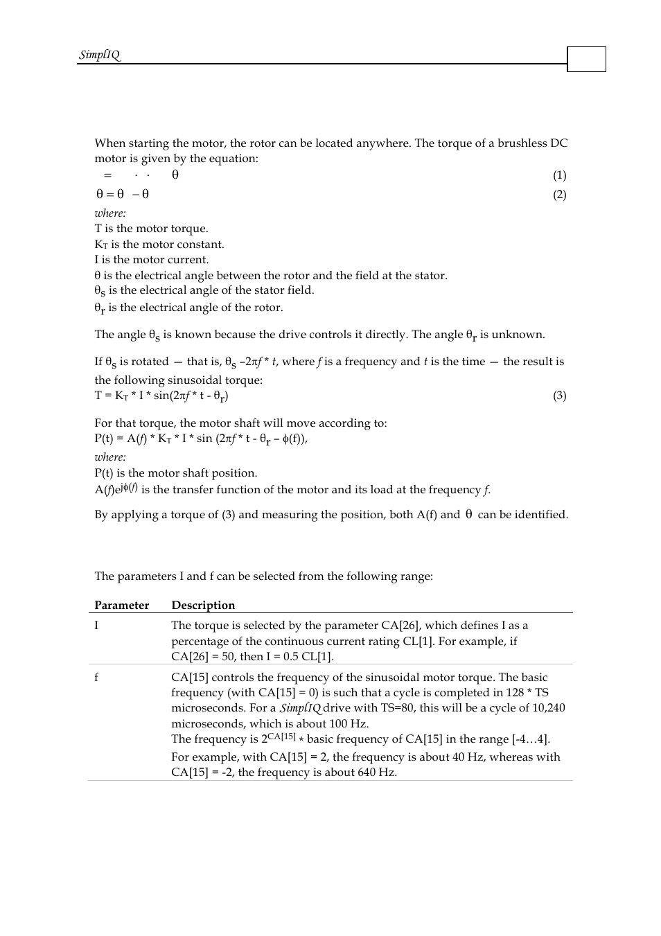 4 auto-phasing and commutation search, 1 selecting parameters, Ole_link1 | 4 auto-phasing and commutation search -8, Selecting parameters -8 | ElmoMC SimplIQ Software Manual User Manual | Page 118 / 226