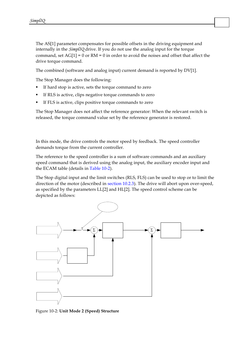 2 unit mode 2: speed control, 2 unit mode 2: speed control -2, Simpliq | ElmoMC SimplIQ Software Manual User Manual | Page 132 / 226