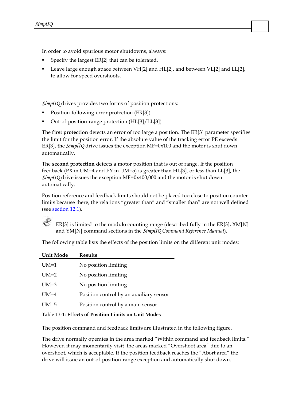 3 position protection, 3 position protection -5 | ElmoMC SimplIQ Software Manual User Manual | Page 200 / 226