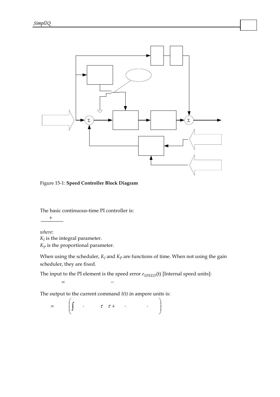 2 speed controller parameters, Speed controller parameters -3 | ElmoMC SimplIQ Software Manual User Manual | Page 221 / 226