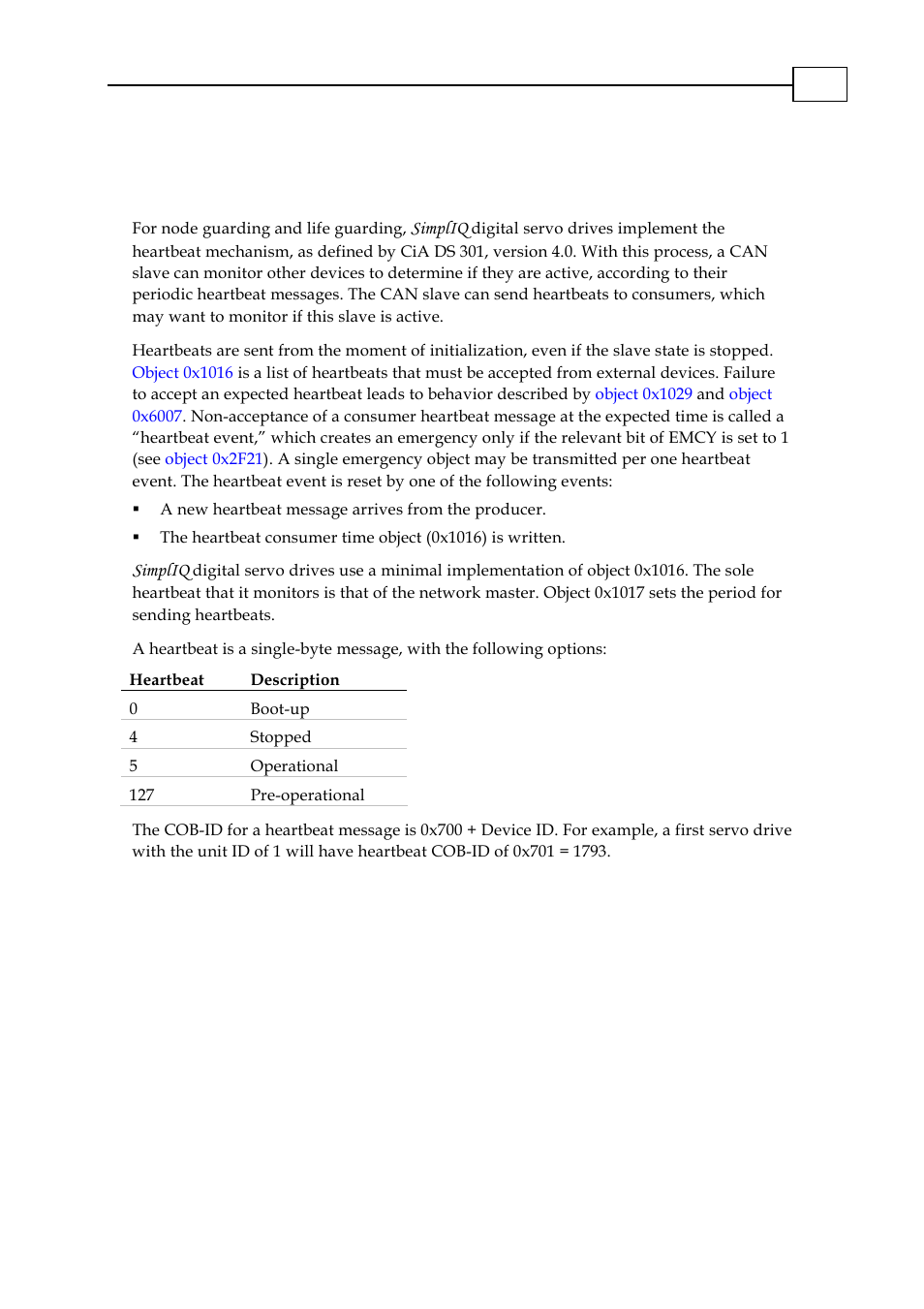 Chapter 14: error control protocol, Chapter 14: error control protocol -1 | ElmoMC CANopen DS 301 Implementation Guide User Manual | Page 114 / 118