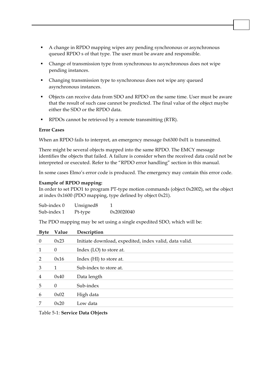 ElmoMC CANopen DS 301 Implementation Guide User Manual | Page 31 / 118