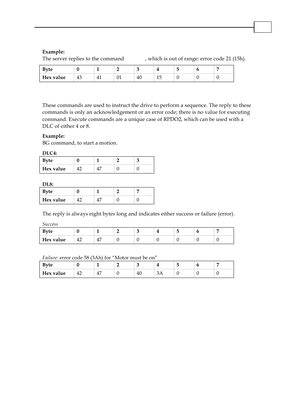 2 execute command, Execute command -5 | ElmoMC CANopen DS 301 Implementation Guide User Manual | Page 47 / 118