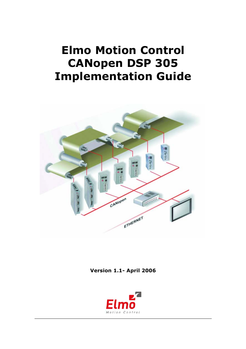 ElmoMC CANopen DSP 305 Implementation Guide User Manual | 20 pages