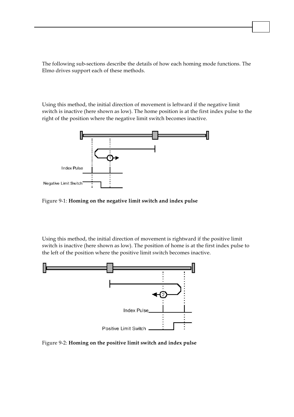 Dsp 402 homing methods, 4 dsp 402 homing methods | ElmoMC CANopen DSP 402 Implementation Guide User Manual | Page 66 / 116