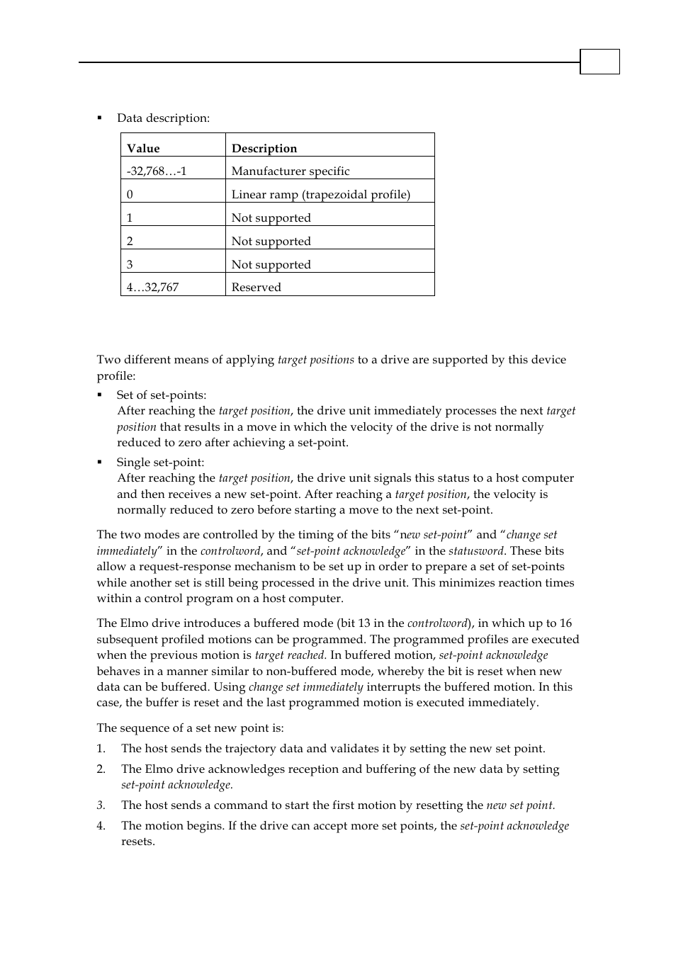 Functional description, 3 functional description | ElmoMC CANopen DSP 402 Implementation Guide User Manual | Page 85 / 116
