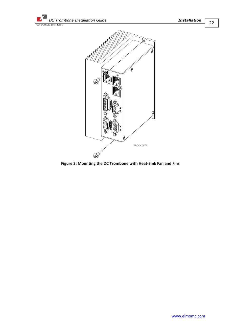 ElmoMC SimplIQ Digital Servo Drives-Trombone DC User Manual | Page 22 / 85