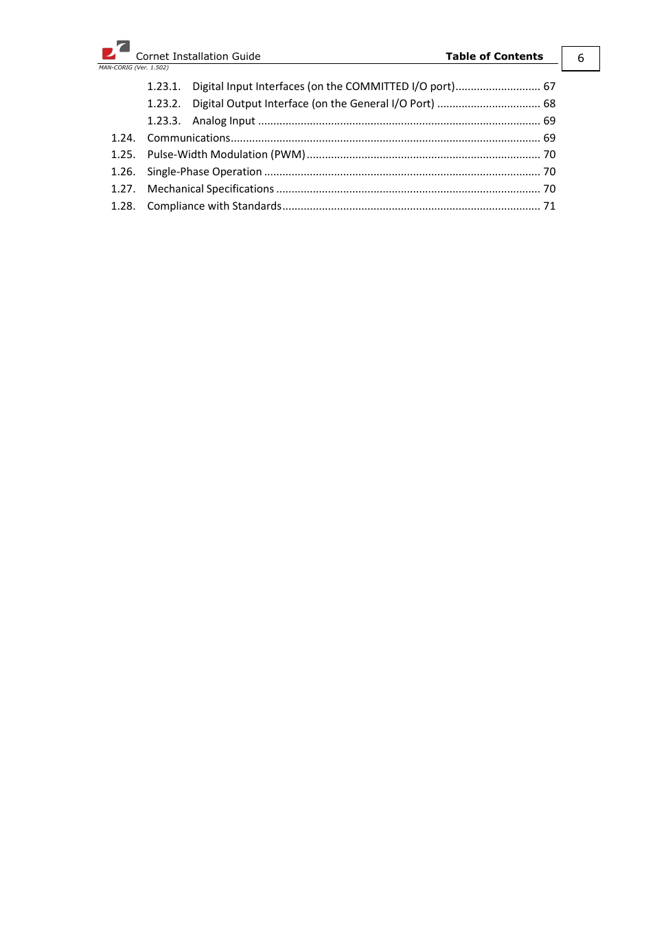 ElmoMC AC Input Digital Servo Drives-Bassoon Cable Kit User Manual | Page 6 / 72