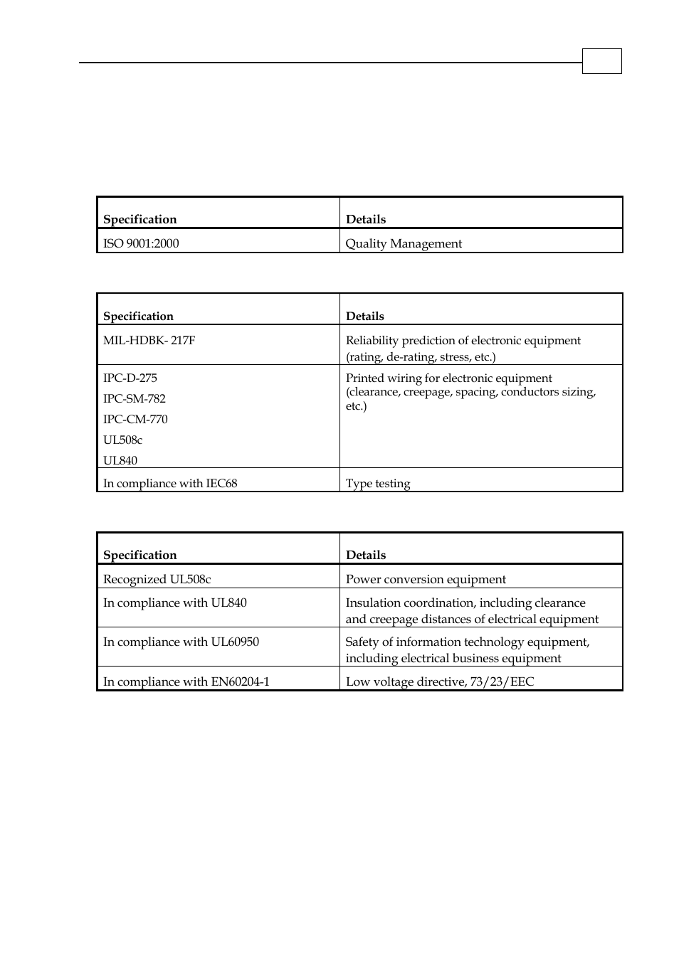 A.2 standards compliance, A.2.1 quality assurance, A.2.2 design | A.2.3 safety | ElmoMC SimplIQ Analog Servo Amplifiers-Ocarina Installation User Manual | Page 29 / 30