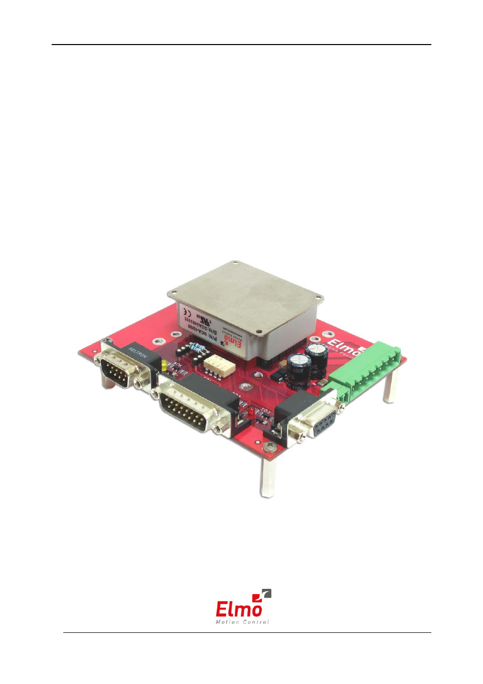ElmoMC SimplIQ Analog Servo Amplifiers-Ocarina Evaluation Board User Guide User Manual | 31 pages