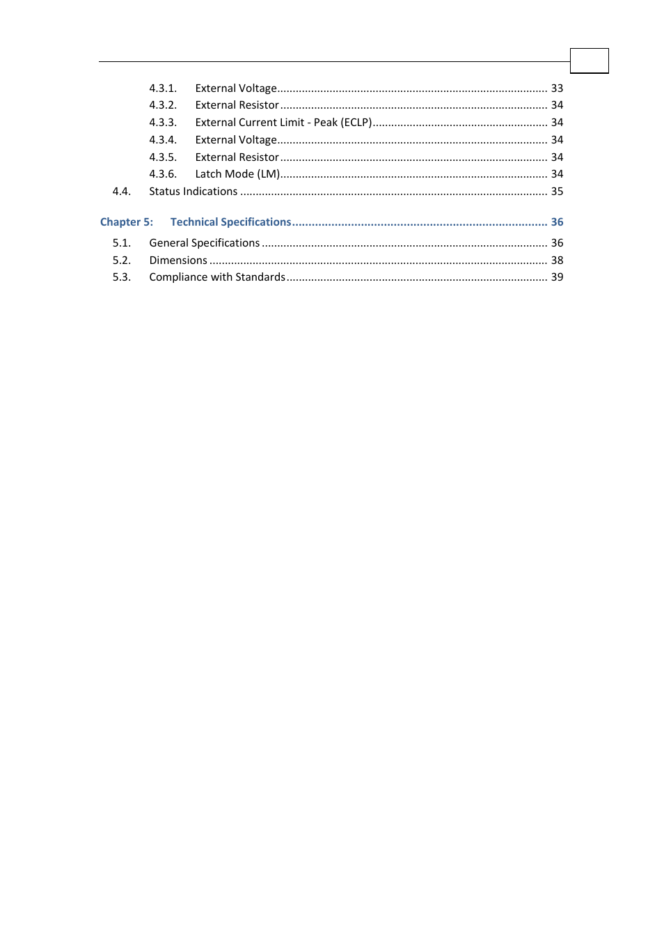 ElmoMC SimplIQ Analog Servo Amplifiers-Cymbal User Manual | Page 5 / 40
