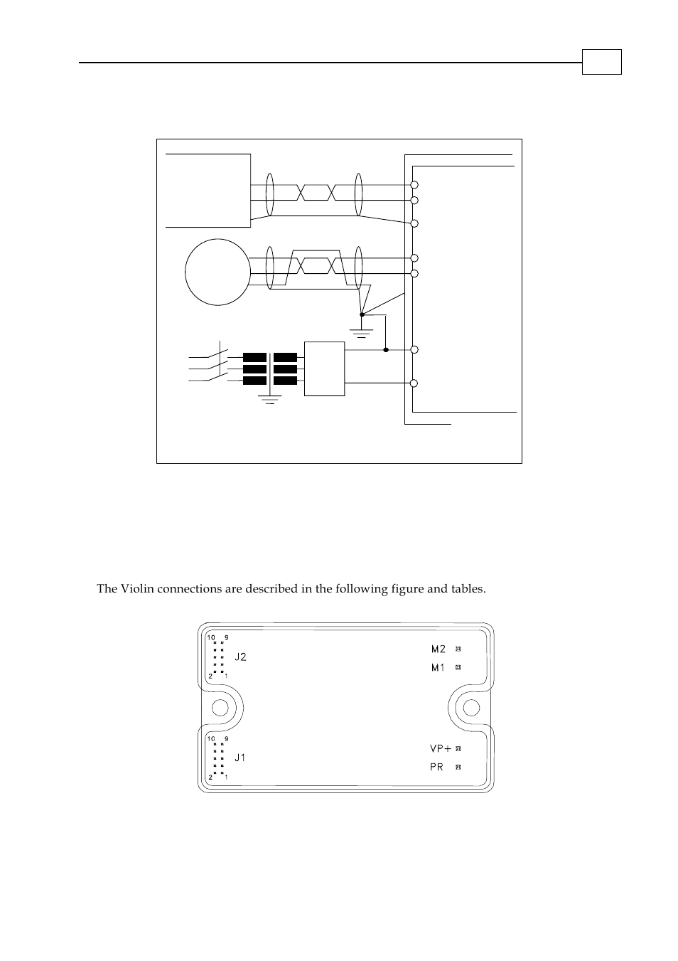 Wiring the violin, Connections, Pin functions | 5 wiring the violin, 6 connections, 1 pin functions | ElmoMC SimplIQ Analog Servo Amplifiers-Violin Installation User Manual | Page 13 / 23