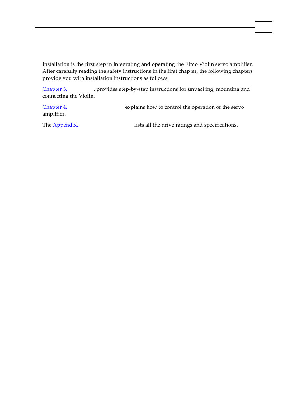 How to use this guide, 4 how to use this guide | ElmoMC SimplIQ Analog Servo Amplifiers-Violin Installation User Manual | Page 9 / 23