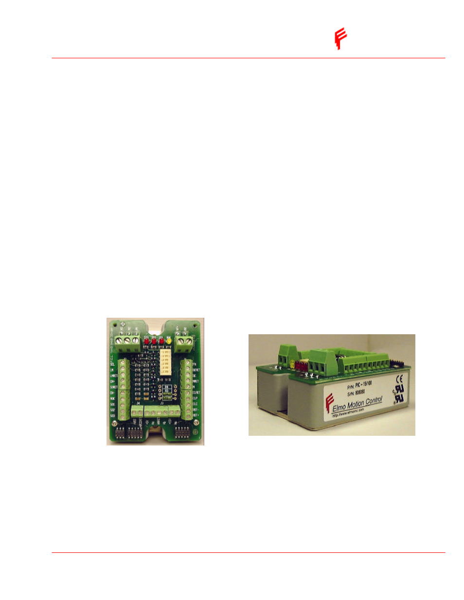 ElmoMC SimplIQ Analog Servo Amplifiers-Piccolo User Guide User Manual | 3 pages