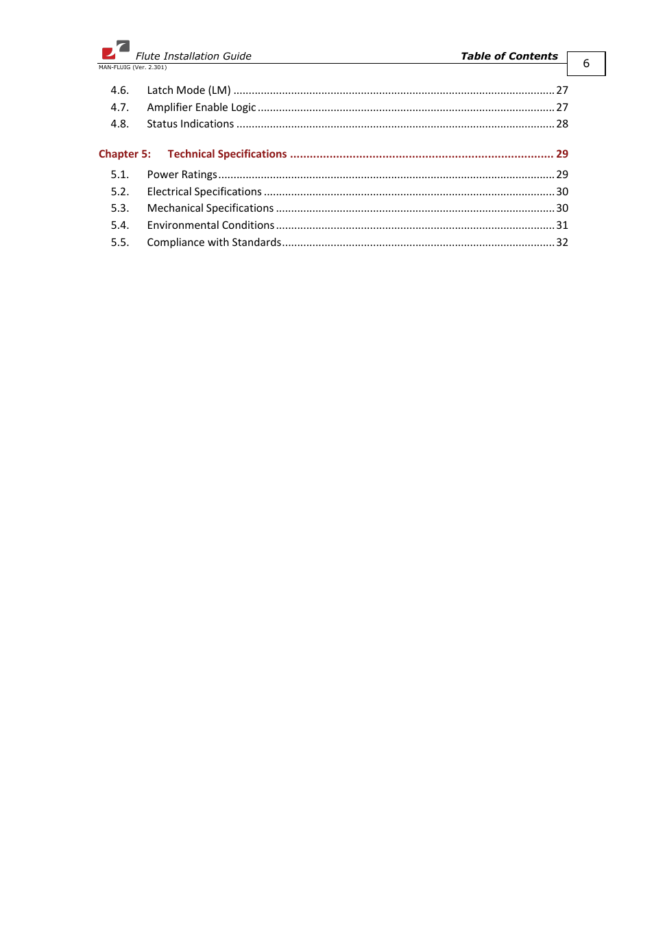 ElmoMC SimplIQ Analog Servo Amplifiers-Flute Installation User Manual | Page 6 / 33