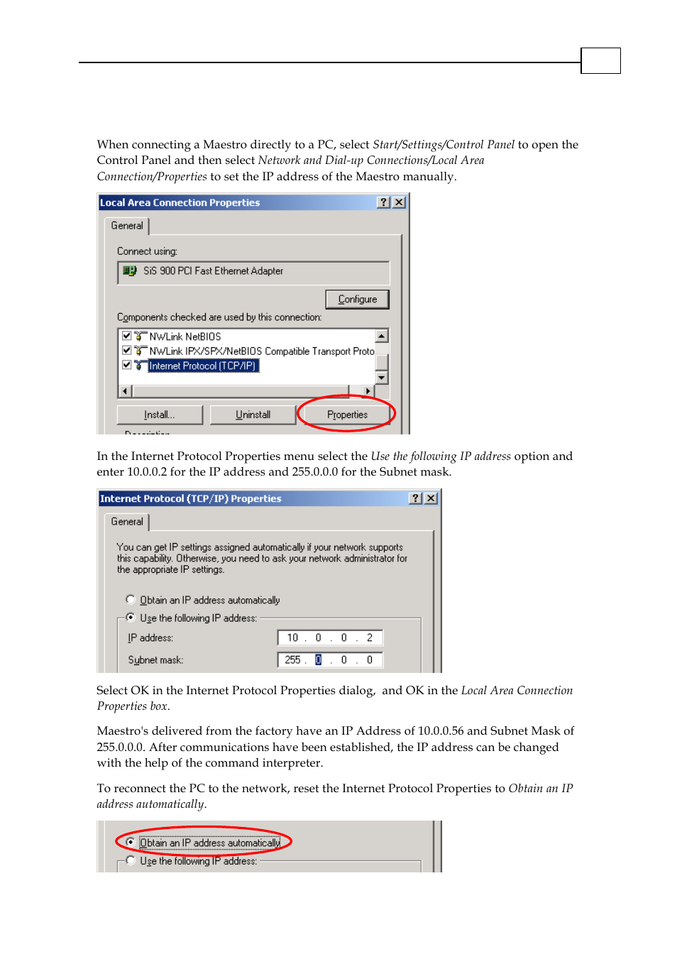 1 peer-to-peer connection | ElmoMC Multi-Axis Motion Controller-Maestro Installation Guide User Manual | Page 31 / 46